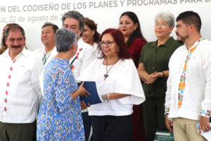 Histórico para México los planes y programas de estudio para Educación Normal: Delfina Gómez Álvarez