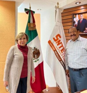 La Senadora Lupita Covarrubias visita al líder Arnulfo Rodríguez