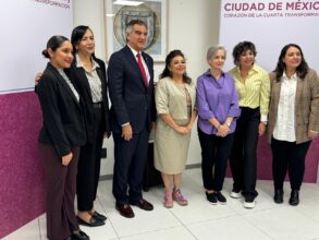 *Se reúnen el gobernador y la presidenta del DIF Tamaulipas con Clara Brugada*