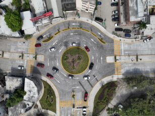 *Gobierno de Américo construye Glorieta Bicentenario en Tampico*