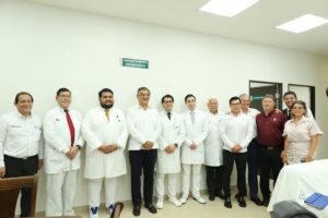 *Inaugura Américo albergue y residencia en hospital de Matamoros durante enlace con el presidente AMLO*