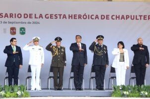 *Preside Américo 177 aniversario de la gesta heroica de los Niños Héroes*