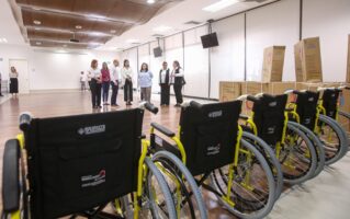 *Recibe DIF Tamaulipas sillas de ruedas donadas por Fundación Teletón*