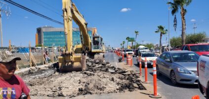 *Invierte gobierno de Américo en zona norte casi 90 MDP en pavimentación y obra hidráulica*