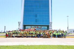 *Evacuan 2173 personas en Simulacro Nacional 2024 de Torre Bicentenario*