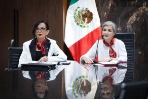 *Participa María de Villarreal en reunión de trabajo con la nueva titular del Sistema Nacional DIF*