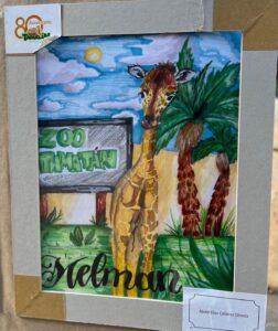 *“Asani”, nombre ganador para el bebé jirafa del Zoológico Tamatán*