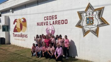 *Realiza CEDES Nuevo Laredo campaña de concientización sobre el cáncer de mama*