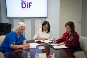 *Firman DIF Tamaulipas e ITACE convenio para la fabricación de estufas ecológicas*