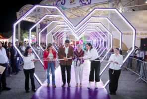 *Inauguran Américo y María de Villarreal el stand del DIF Estatal en la Feria Tamaulipas 2024*
