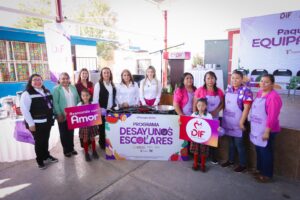 *Equipa DIF Tamaulipas a desayunadores escolares y comedores comunitarios del estado*