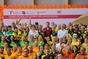 *Inauguran SEBIEN y el Instituto del Deporte Torneo Estatal de Cachibol*