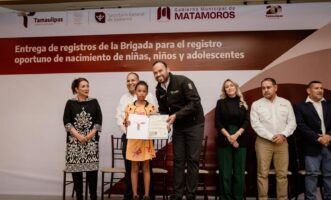 *Realizan Brigada para el Registro Oportuno de Nacimiento en Matamoros*