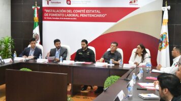*Instala Tamaulipas Comité Estatal de Fomento Laboral Penitenciario*