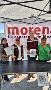 Impulsa Sergio “Cheko” Ojeda la organización y unidad de Morena en Nuevo Laredo