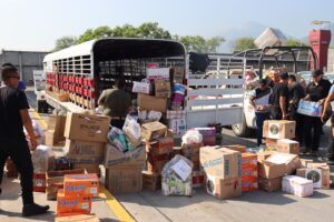 *Aporta SSPT más de 10 toneladas de alimentos para familias afectadas por inundaciones en Tamaulipas y Veracruz*