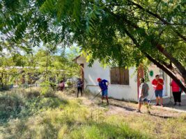 *Colabora SEBIEN en mejoramiento del entorno*