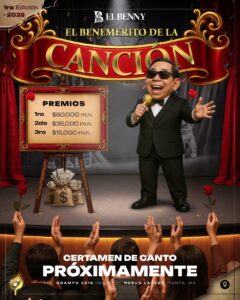 “EL BENNY”: El certamen de canto más grande que Los Dos Laredos hayan visto