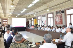 *Realiza Gobierno de Tamaulipas reunión de supervisión ante la creciente del río Pánuco*