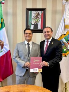 Entrega Sergio “Cheko” Ojeda primer informe legislativo a la Junta de Gobierno; destaca acciones en favor de la ciudadanía