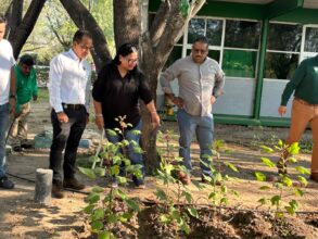 IMPULSA GOBIERNO MUNICIPAL REFORESTACIÓN Y PROYECTOS AMBIENTALES EN EL TECNOLÓGICO DE NUEVO LAREDO