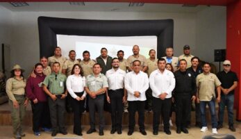 *Brinda SSPT capacitación en materia de seguridad pública a personal de Tamatán*