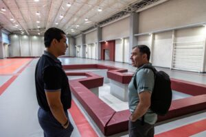 *Por concluir área de gimnasia artística de Ciudad Victoria, gracias al impulso del gobernador Américo Villarreal*