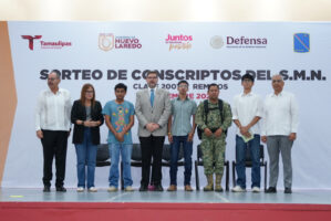 Realizan Sorteo de Conscriptos del Servicio Militar Nacional Clase 2007 y Remisos en Nuevo Laredo