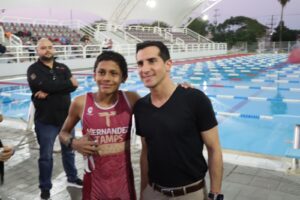 *Convive Rommel Pacheco con comunidad deportiva de Tamaulipas*