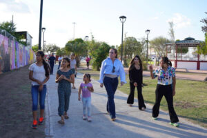 ALCALDESA CARMEN LILIA CANTUROSAS INVITA A LA INAUGURACIÓN DE LA “PLAZA DE LA MUJER”