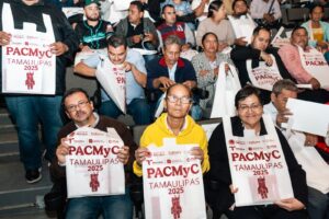 *Entregan reconocimientos a los 52 proyectos beneficiarios del PACMyC Tamaulipas 2025*