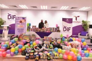 *Se suma Secretaría de Turismo al DIFTON 2025 “Juguetes por montón” en apoyo a niñez tamaulipeca*
