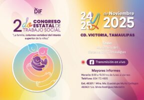 *Invita DIF Tamaulipas al Segundo Congreso Estatal de Trabajo Social*