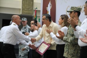 *Reconoce gobernador al equipo de Protección Civil y a Servicios Aéreos de Tamaulipas*