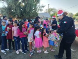 *Con juguetes y convivencia, Guardia Estatal impulsa prevención social del delito en San Carlos*