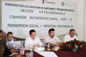 *Celebra SSPT sesión extraordinaria de la Comisión Intersecretarial para la Reinserción Social y Servicios Post Penales*