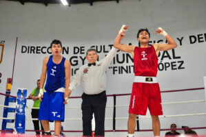 PARTICIPAN JÓVENES PUGILISTAS EN SELECTIVO MUNICIPAL DE BOXEO PARA REPRESENTAR A NUEVO LAREDO EN CONADE 2026