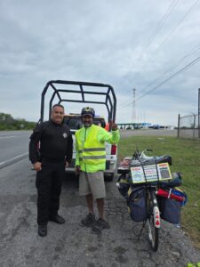 *Ciclistas constatan seguridad y presencia policial en carreteras de Tamaulipas*