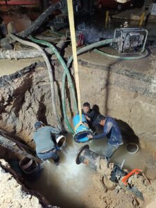 MANTENIMIENTO NOCTURNO FORTALECERÁ RED DE AGUA POTABLE EN NUEVO LAREDO